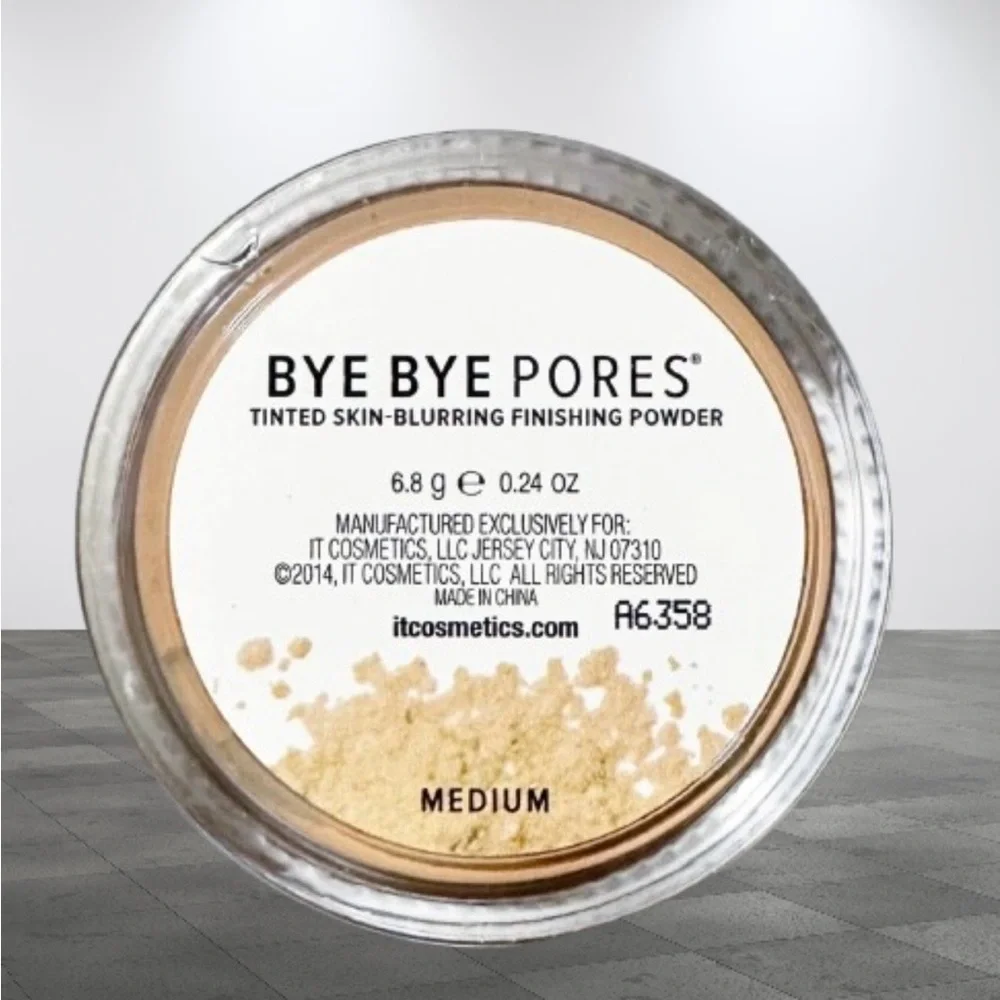 It Cosmetics Bye Bye Pores Tinted Skin-Blurring Finishing Powder Medium Sealed